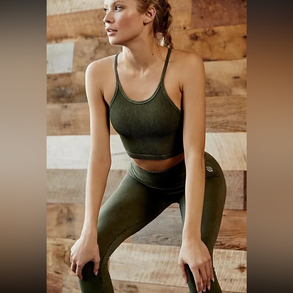 Free people movement happiness runs crop tank